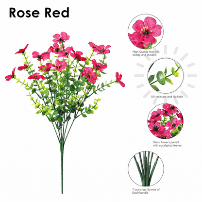 Realistic UV-Resistant Outdoor Flowers – Zero Maintenance
