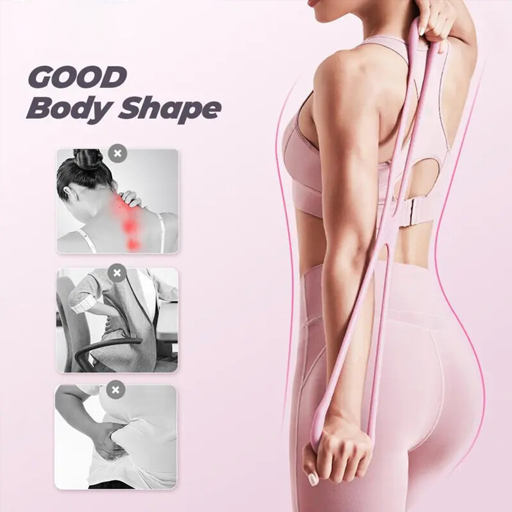 8-Shape Resistance Band  with Comfort Massage Grip