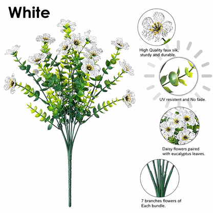 Realistic UV-Resistant Outdoor Flowers – Zero Maintenance