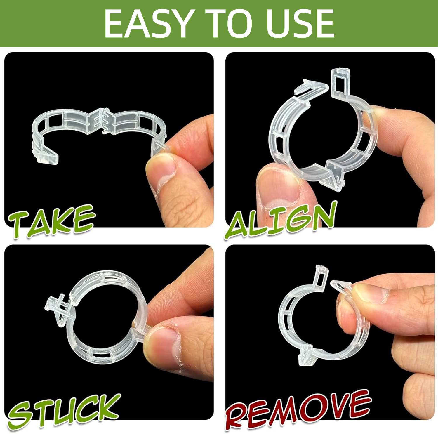 Plant Vine Fixing Clip