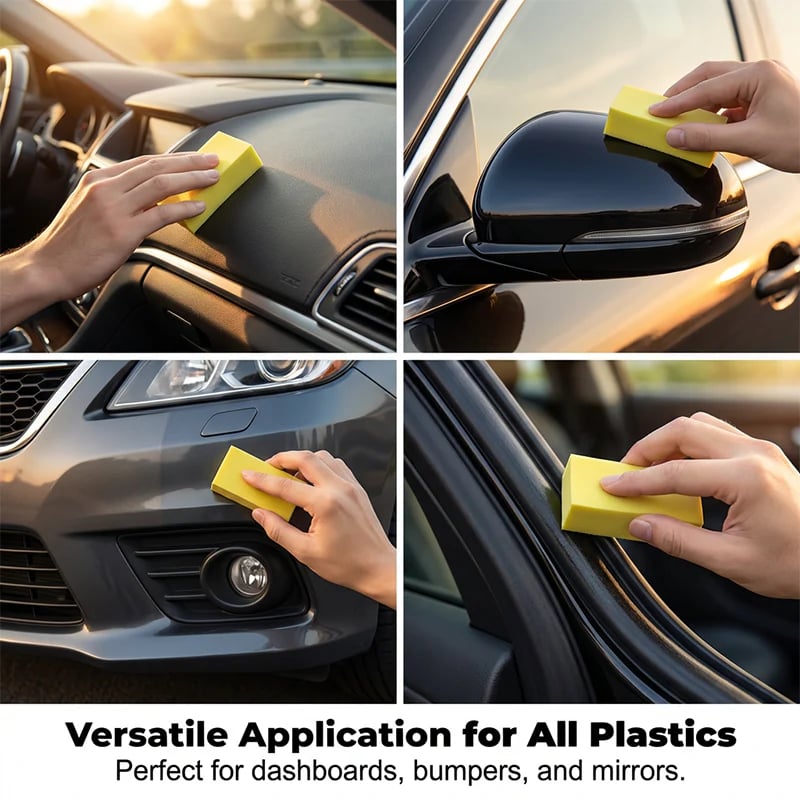 2026 New Upgrade Car Plastic Parts Crystal Coating Restorer