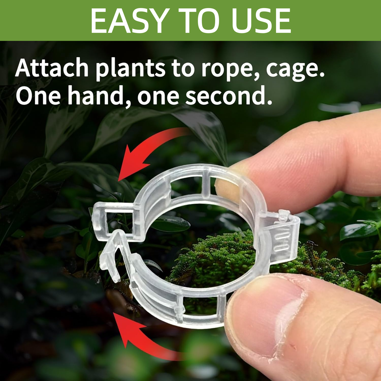 Plant Vine Fixing Clip