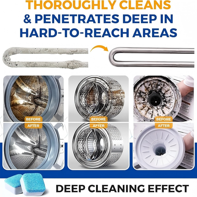 Washing Machine Cleaner Tablets Powerful Descaler
