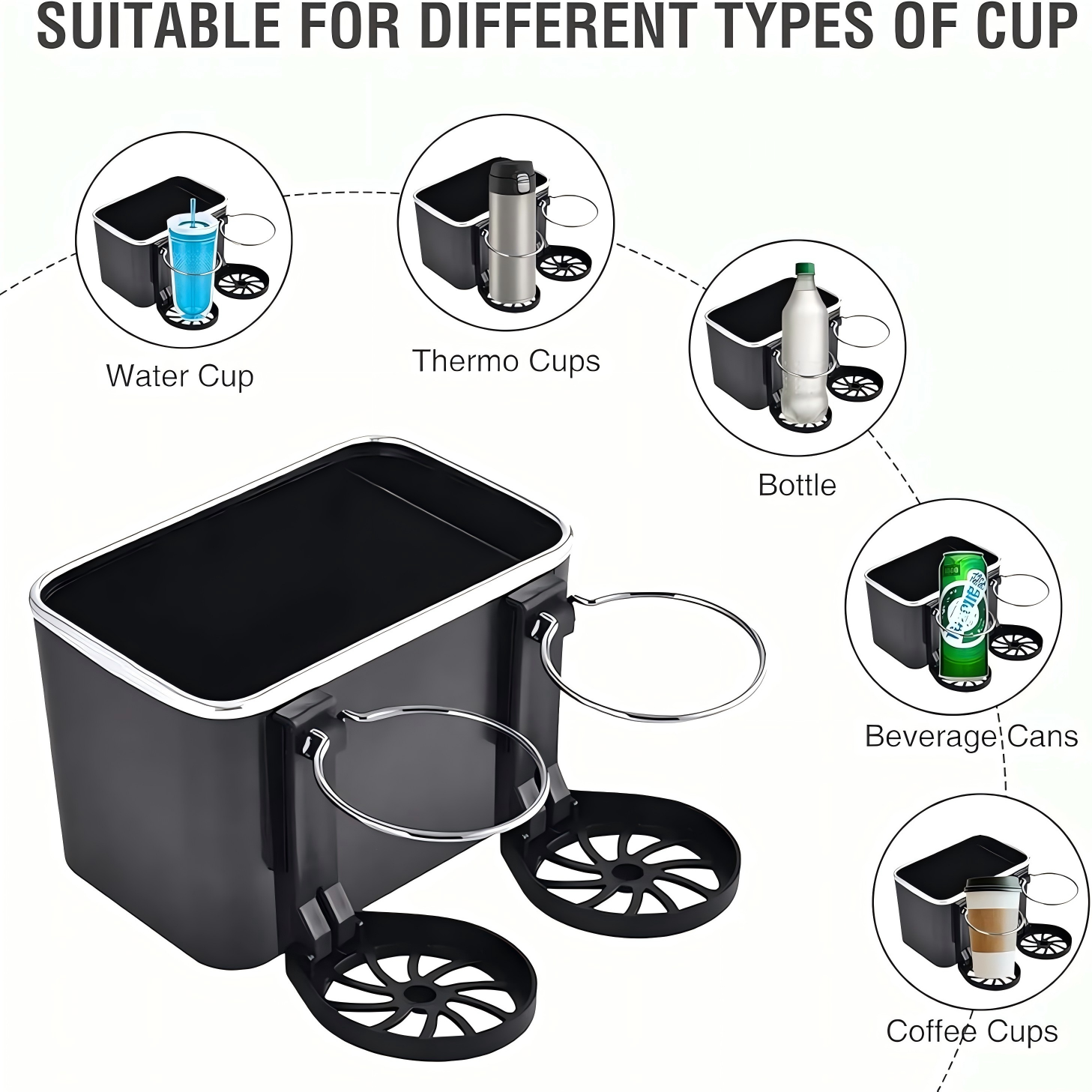 Car Creative Armrest Box