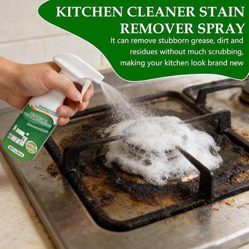 Natural Enzyme Kitchen Spray – Grease & Mold Remover