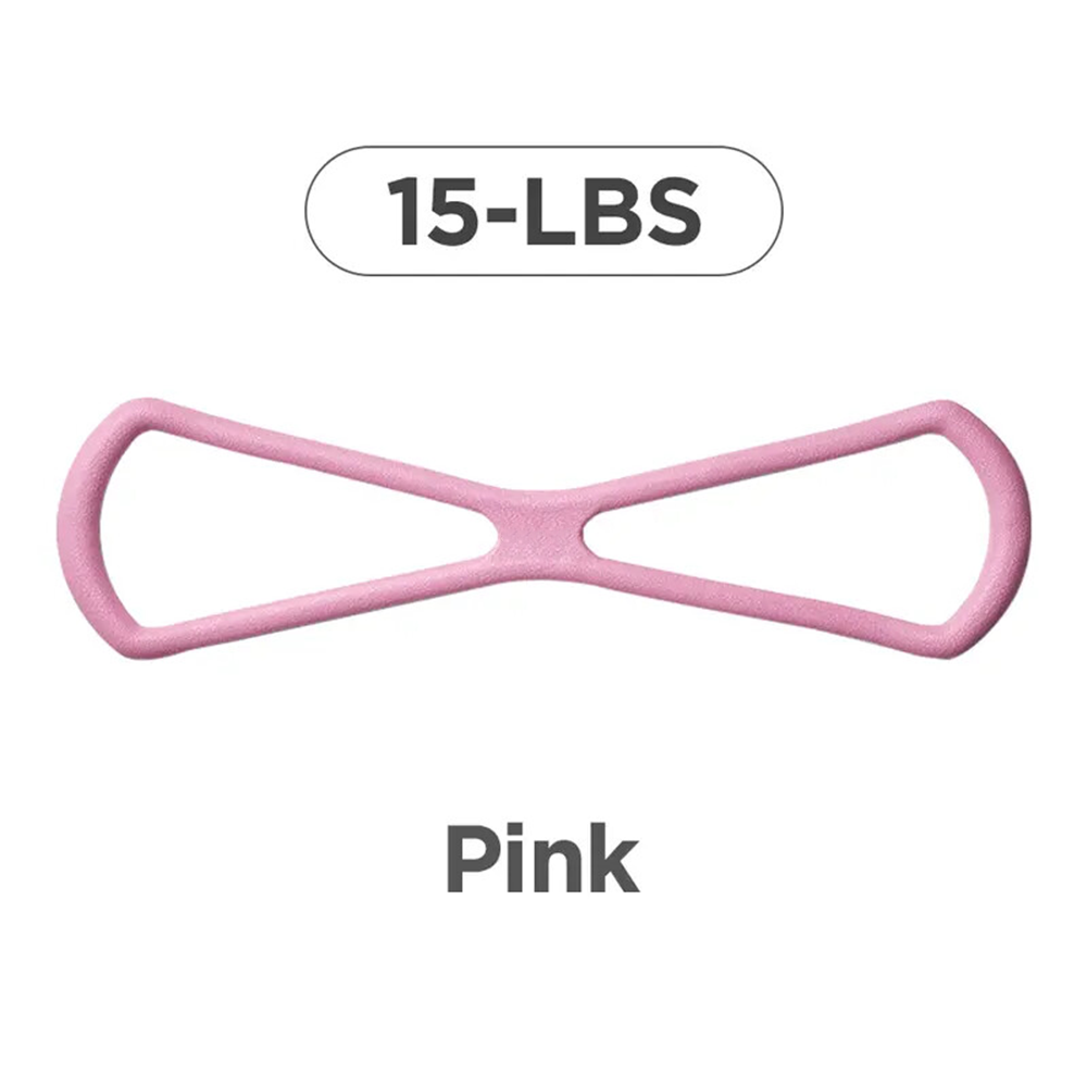8-Shape Resistance Band  with Comfort Massage Grip