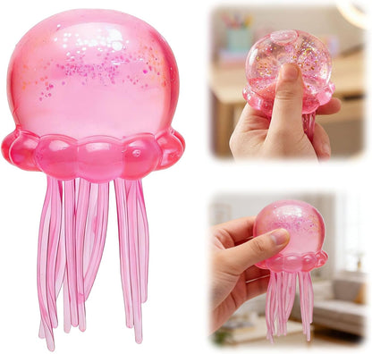 Jellyfish Squeeze Stress Ball – Soft Sensory Fidget Toy