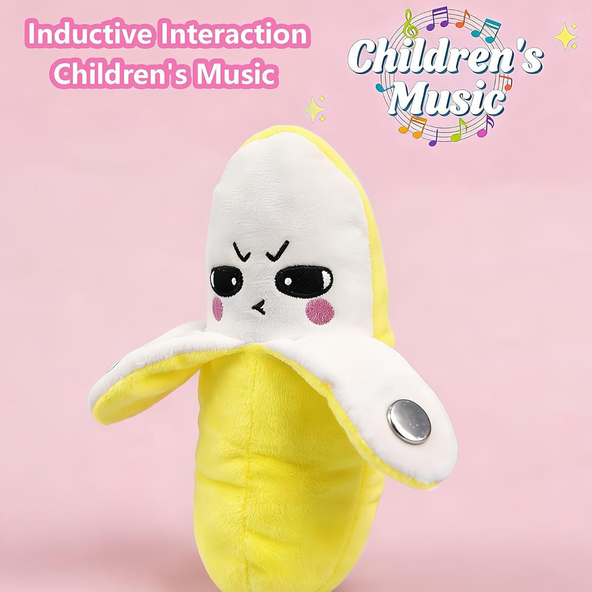 Fruit Rhythm Interactive Toy – Musical Plush for Kids