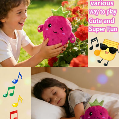 Fruit Rhythm Interactive Toy – Musical Plush for Kids