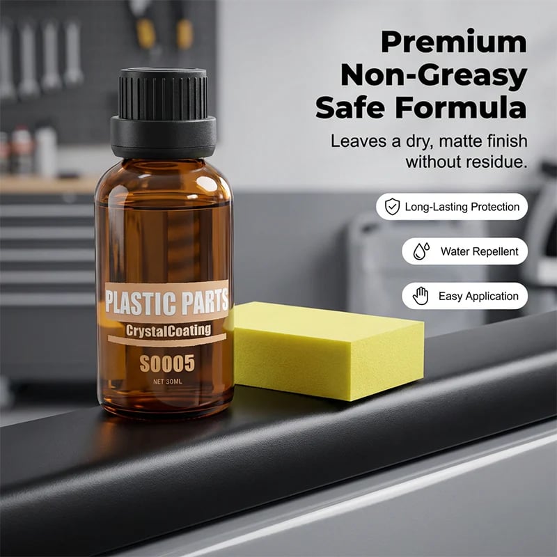 2026 New Upgrade Car Plastic Parts Crystal Coating Restorer