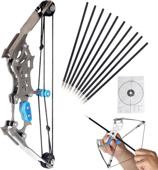 🏹 Hot Selling New Product : Archery Mini Compound Bow and Arrow Set🎯