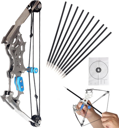 🏹 Hot Selling New Product : Archery Mini Compound Bow and Arrow Set🎯