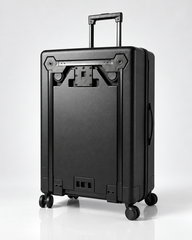 Built-In Airport Trolley Suitcase – 95L Large Capacity