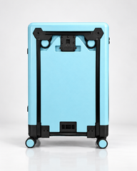 Built-In Airport Trolley Suitcase – 95L Large Capacity