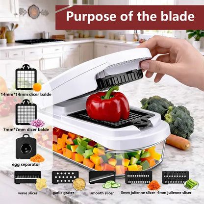 Essential Kitchen Vegetable Chopper-HZ