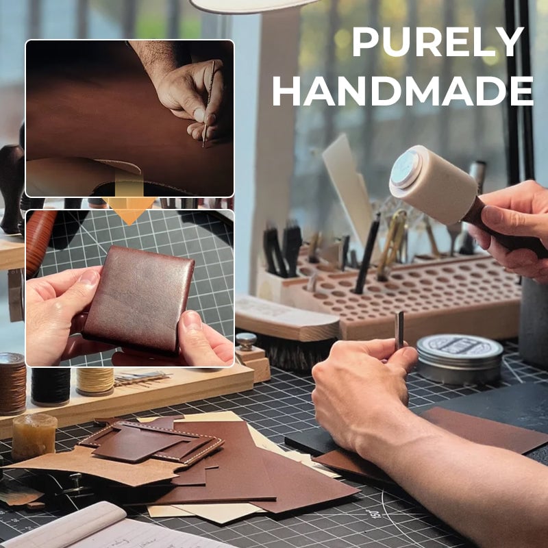 Handmade Multifunctional Compact Wallet