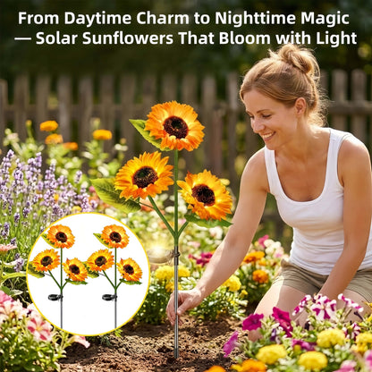 🌻Sunflower Solar Powered Lights for Garden