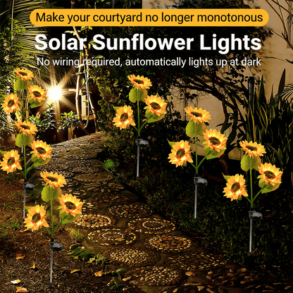 🌻Sunflower Solar Powered Lights for Garden