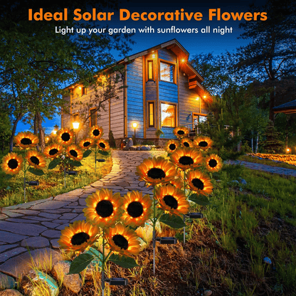 🌻Sunflower Solar Powered Lights for Garden