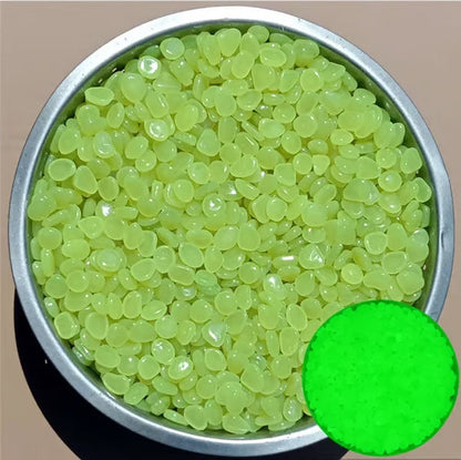Colorful Glow-in-the-Dark Garden Stones