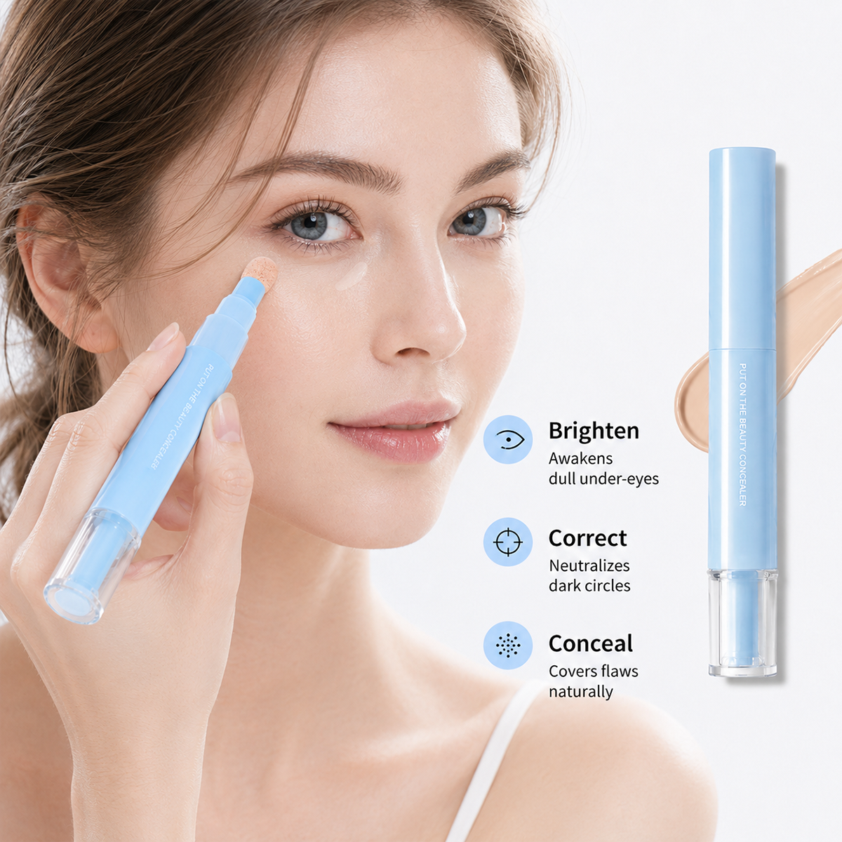Dual-Effect Concealer & Powder Foundation