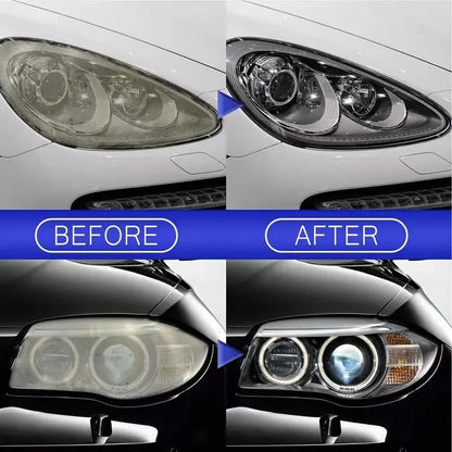 Headlight Restoration Fluid Kit for Cars