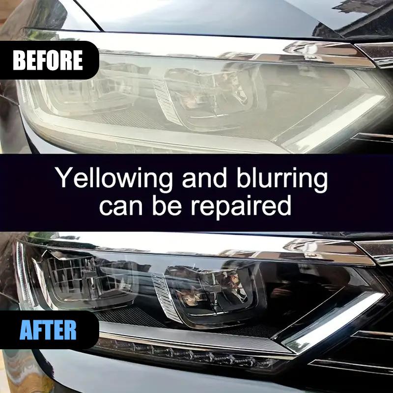 Headlight Restoration Fluid Kit for Cars