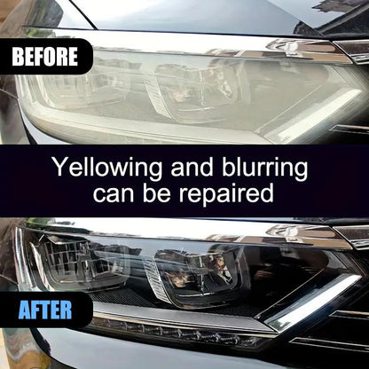 Headlight Restoration Fluid Kit for Cars