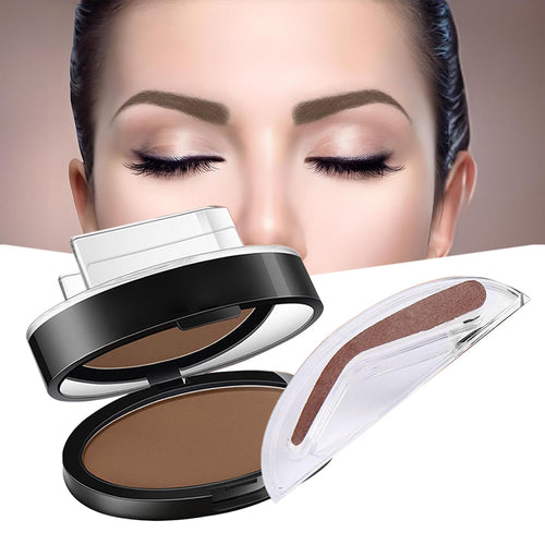 Eyebrow Stamp Powder with Brush