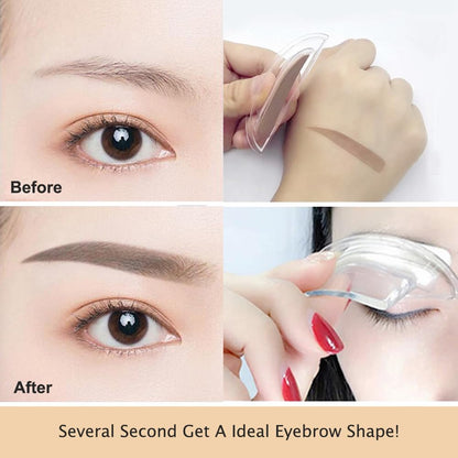 Eyebrow Stamp Powder with Brush