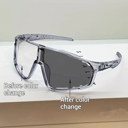 ☀️UV400 Photochromic Polarized Safety Glasses – 🥇Impact Resistant Outdoor Sports & Work Eyewear