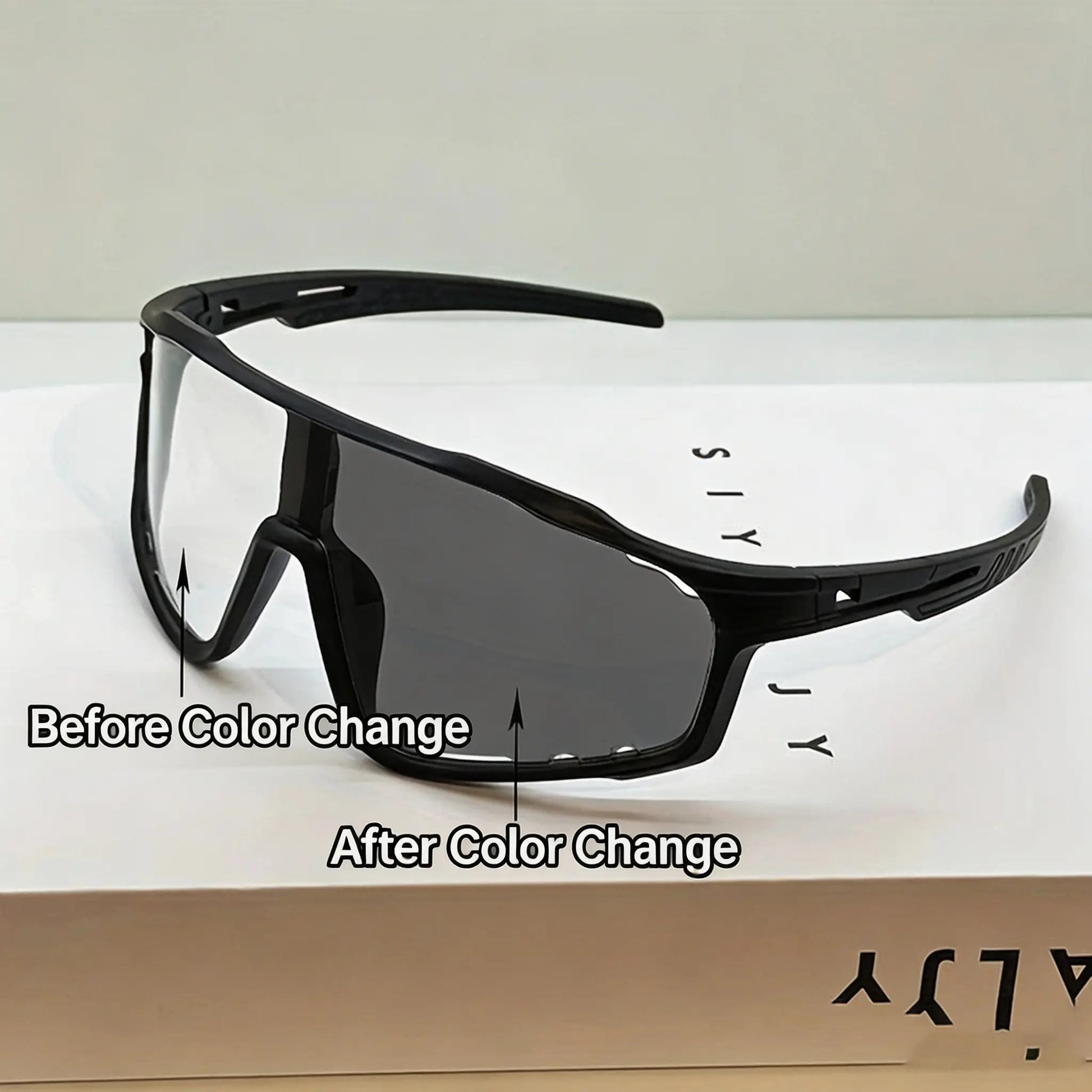 ☀️UV400 Photochromic Polarized Safety Glasses – 🥇Impact Resistant Outdoor Sports & Work Eyewear