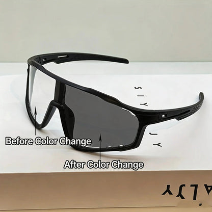☀️UV400 Photochromic Polarized Safety Glasses – 🥇Impact Resistant Outdoor Sports & Work Eyewear