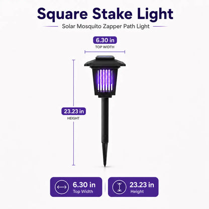 Solar Mosquito Zapper Light – Outdoor Garden Stake Lamp