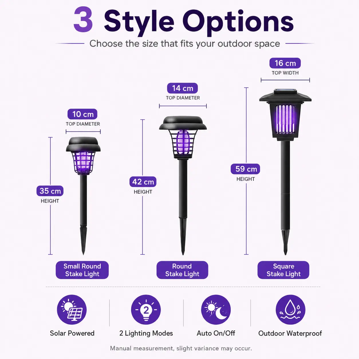 Solar Mosquito Zapper Light – Outdoor Garden Stake Lamp