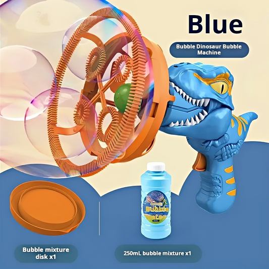 Dinosaur Bubble Gun for Summer Outdoor Play
