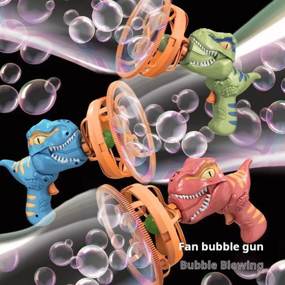 Dinosaur Bubble Gun for Summer Outdoor Play