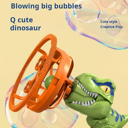 Dinosaur Bubble Gun for Summer Outdoor Play