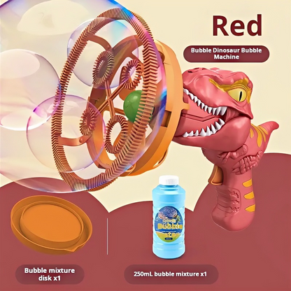 Dinosaur Bubble Gun for Summer Outdoor Play