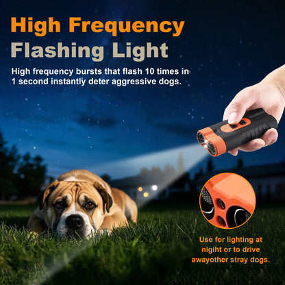 Ultrasonic Dog Bark Control Device – Portable Training Tool for Indoor & Outdoor Use