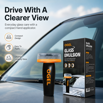 Windshield Oil Film Remover Wand – Streak-Free Glass Cleaning Kit
