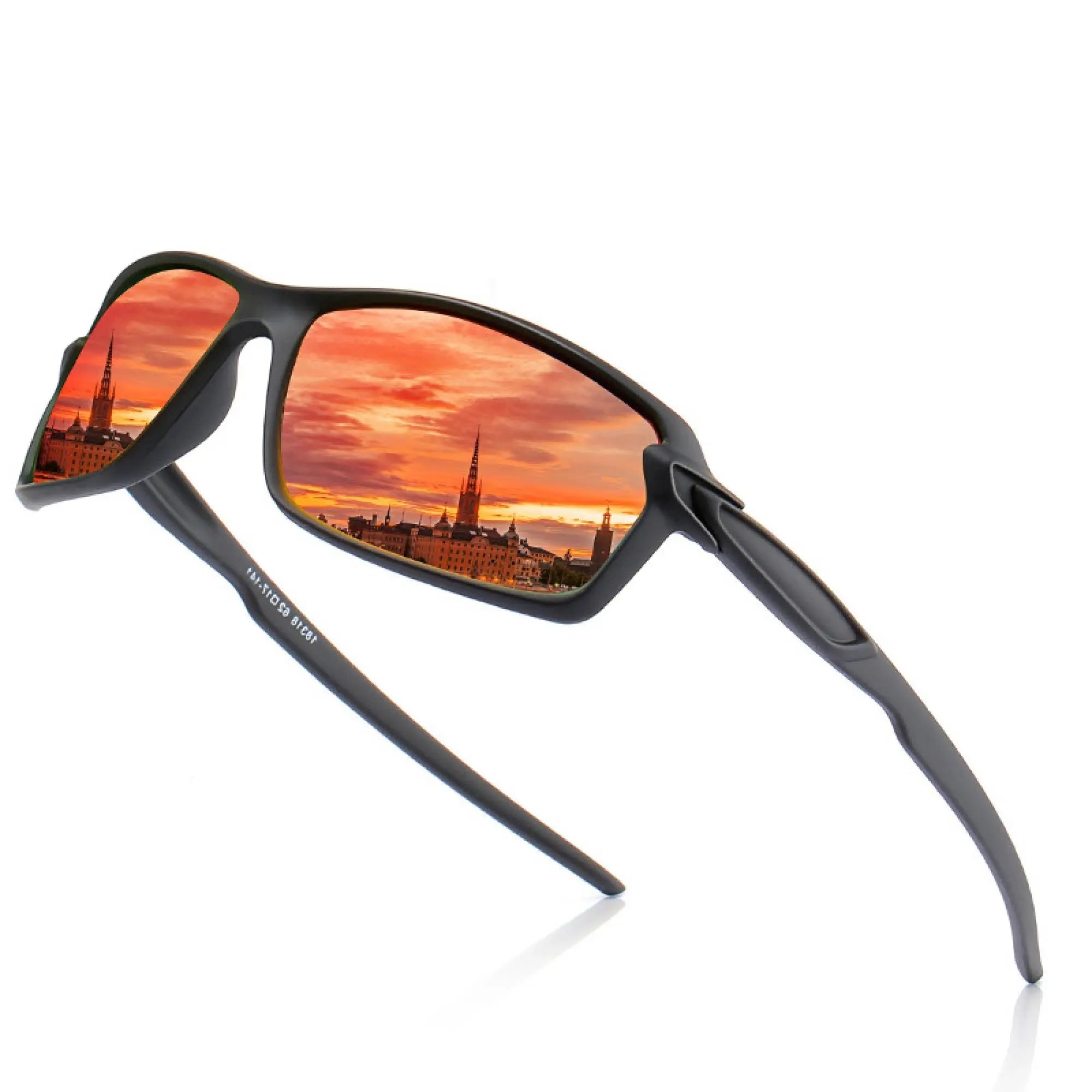 Polarized Fishing Sunglasses – Anti-UV Outdoor Sports Shades with Case