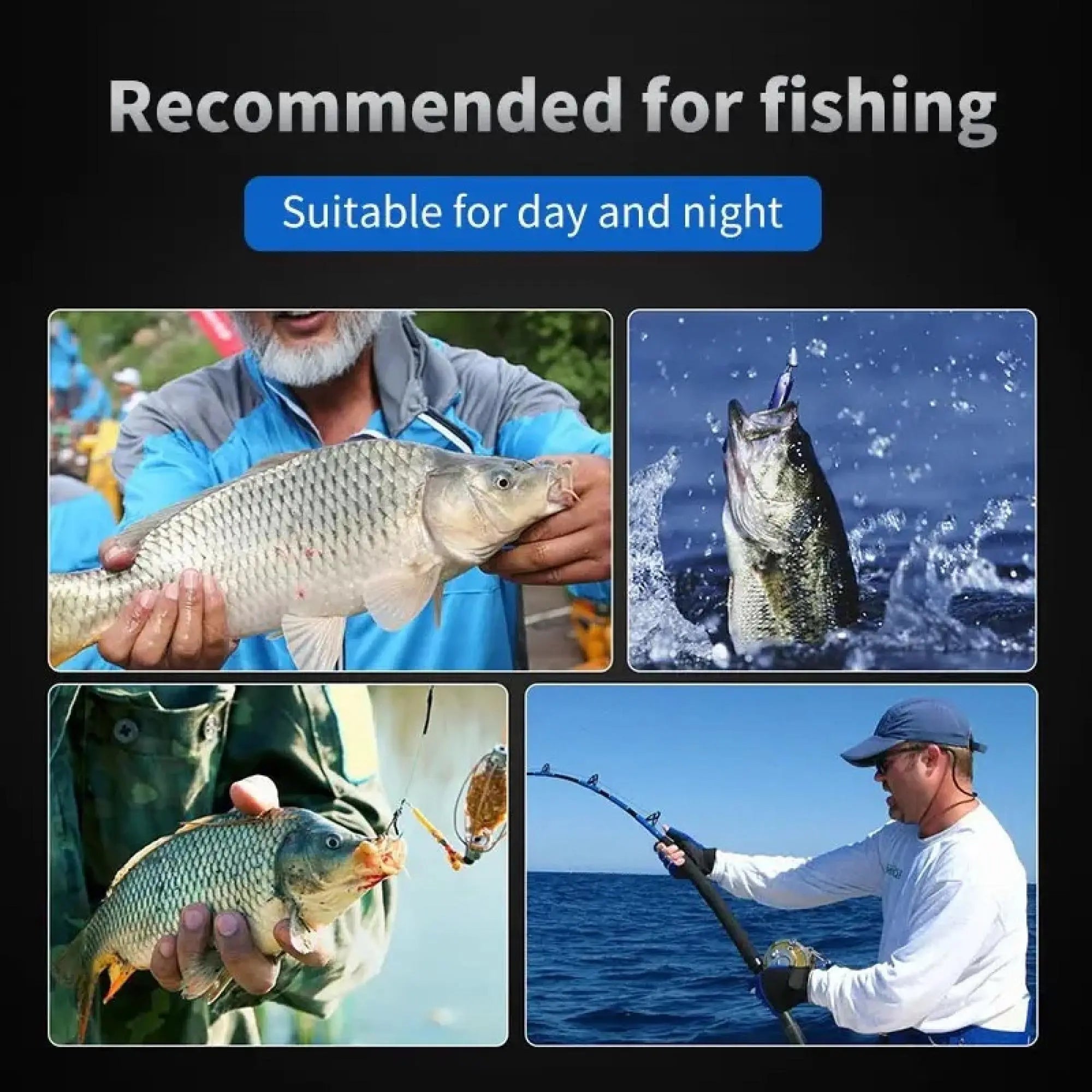 Polarized Fishing Sunglasses – Anti-UV Outdoor Sports Shades with Case