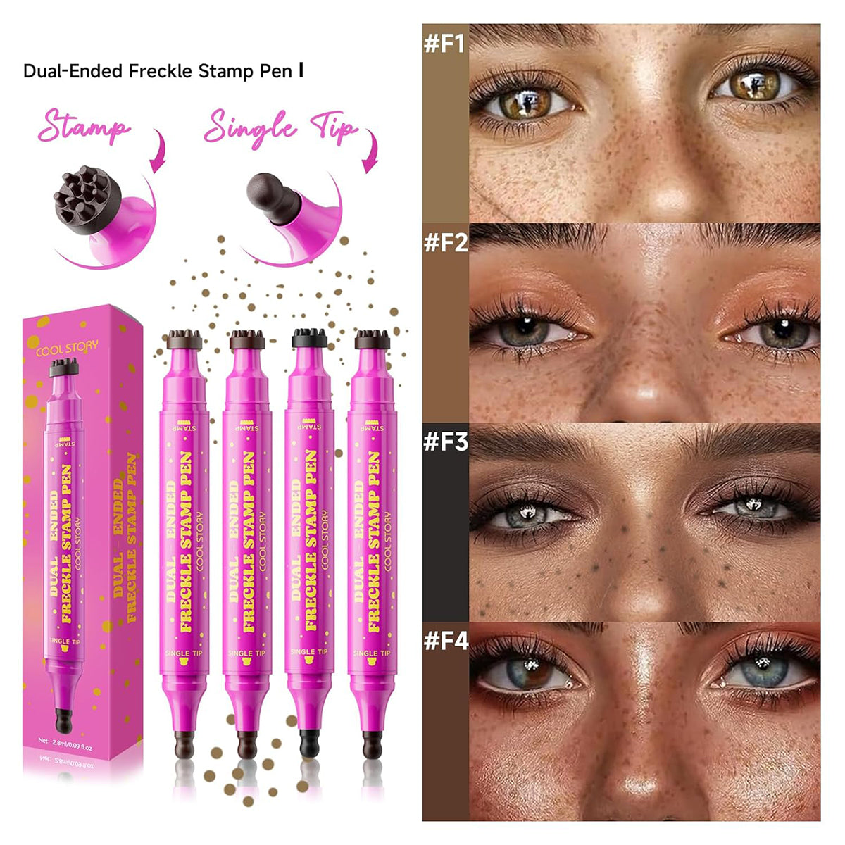 Waterproof Freckle Pen – Natural Fake Freckles Makeup