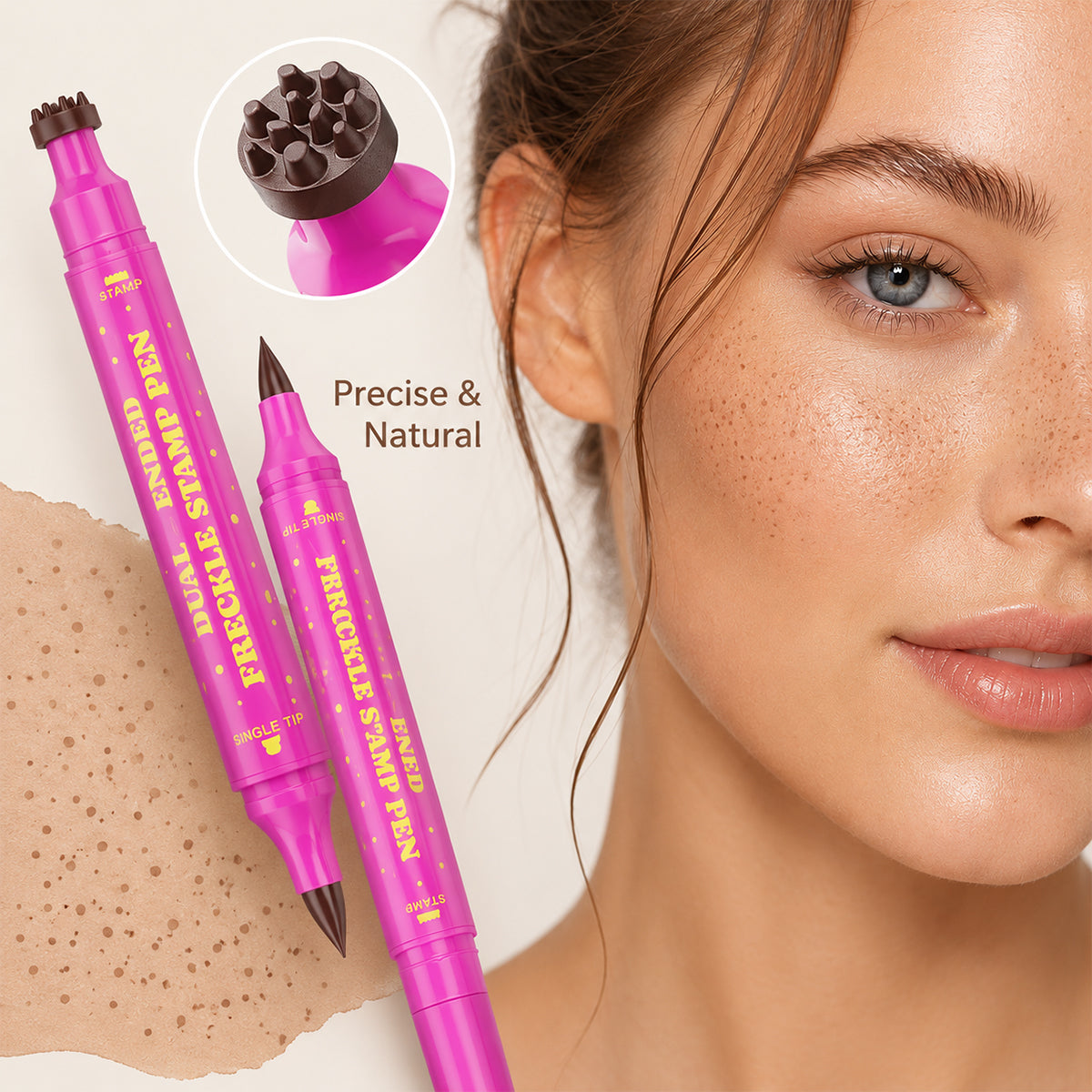 Waterproof Freckle Pen – Natural Fake Freckles Makeup