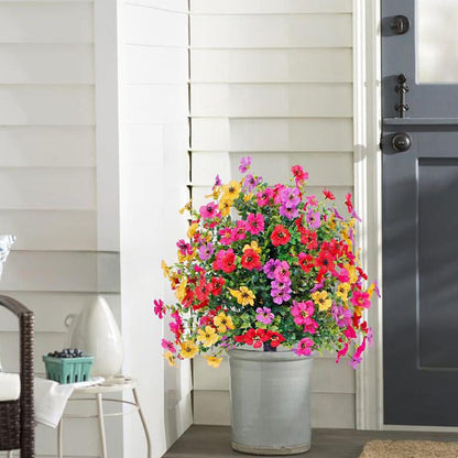 No-Fade Outdoor Hanging Flowers– Effortless Beauty