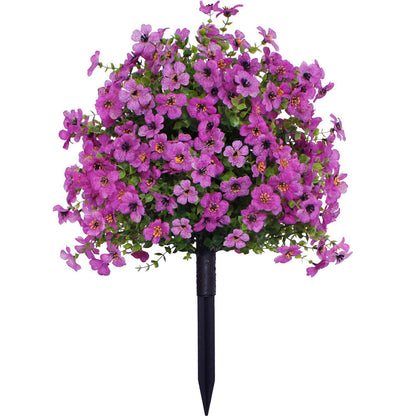 No-Fade Outdoor Hanging Flowers– Effortless Beauty