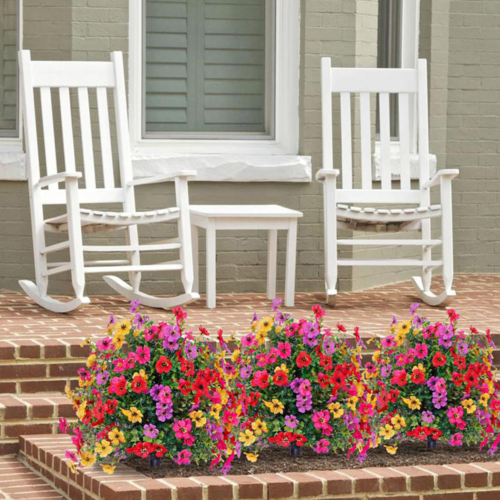 No-Fade Outdoor Hanging Flowers– Effortless Beauty