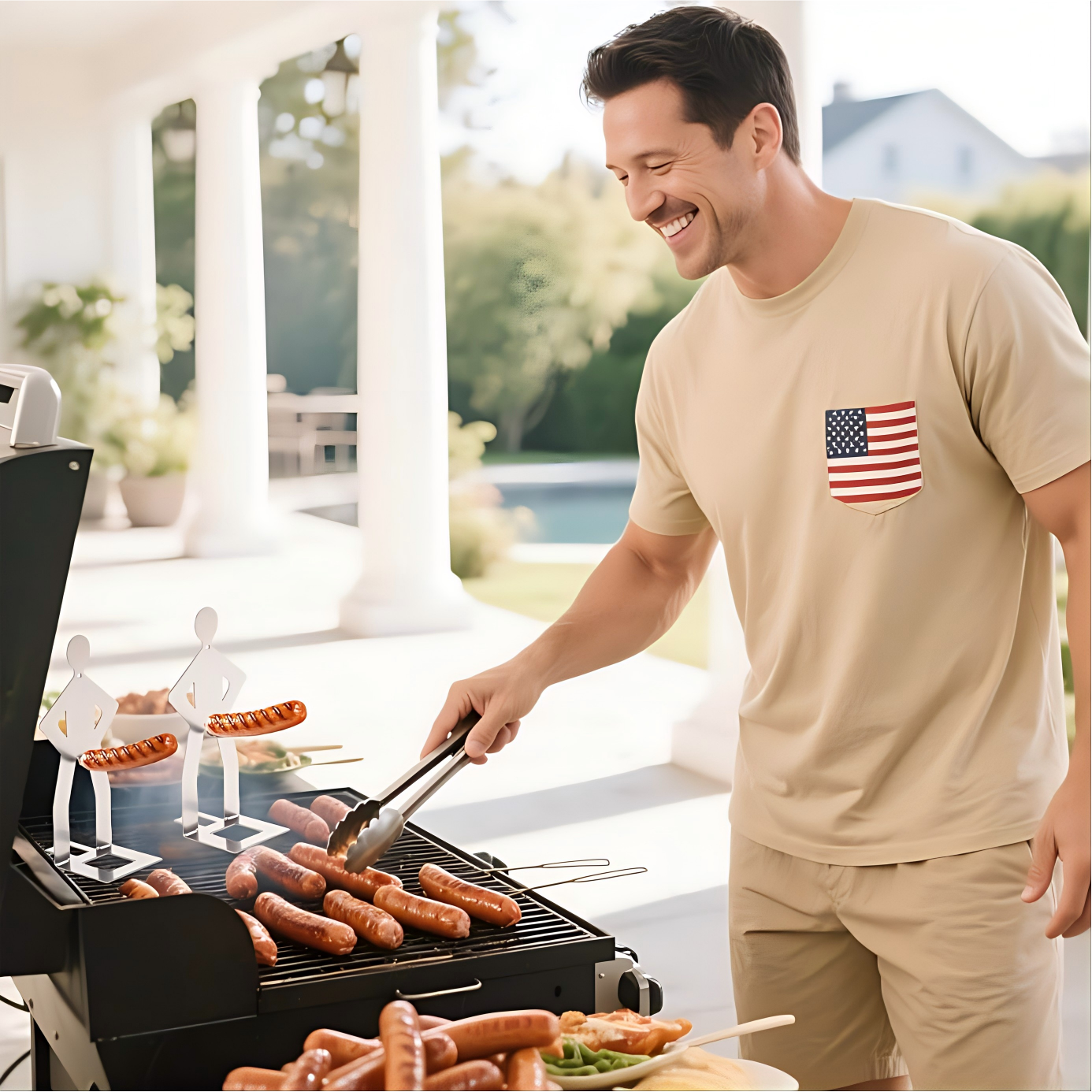 Funny Hot Dog Holder & Sausage Stand
