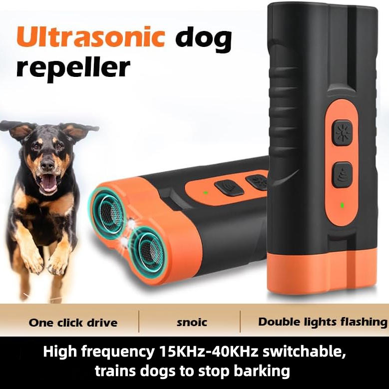 Ultrasonic Dog Bark Control Device – Portable Training Tool for Indoor & Outdoor Use